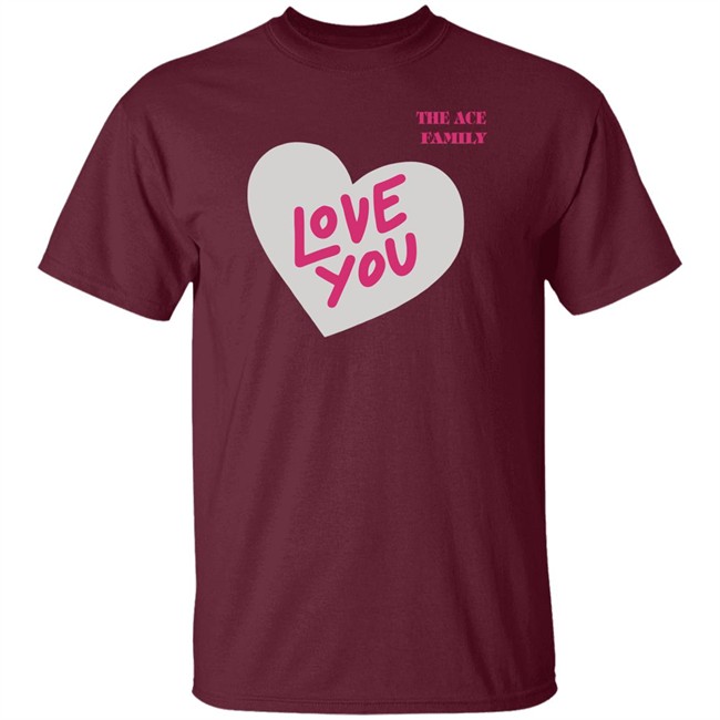 Shop Ace Family Love You Hoodie Love You Shop Ace Family Pink Hooded Sweatshirt Shop Ace Family Love You Hoodie Love You Shop Ace Family Pink Hooded Sweatshirt