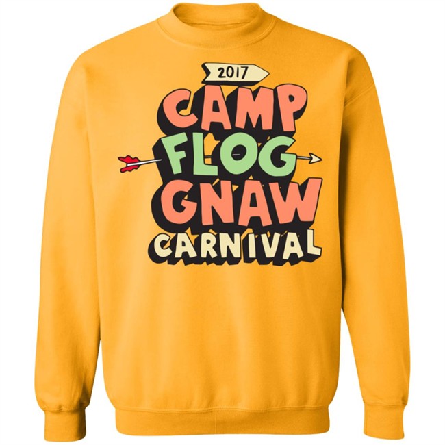 Camp Flog Gnaw Hoodie Camp Flog Gnaw 2017 White Hooded Sweatshirt Camp Flog Gnaw Hoodie Camp Flog Gnaw 2017 White Hooded Sweatshirt