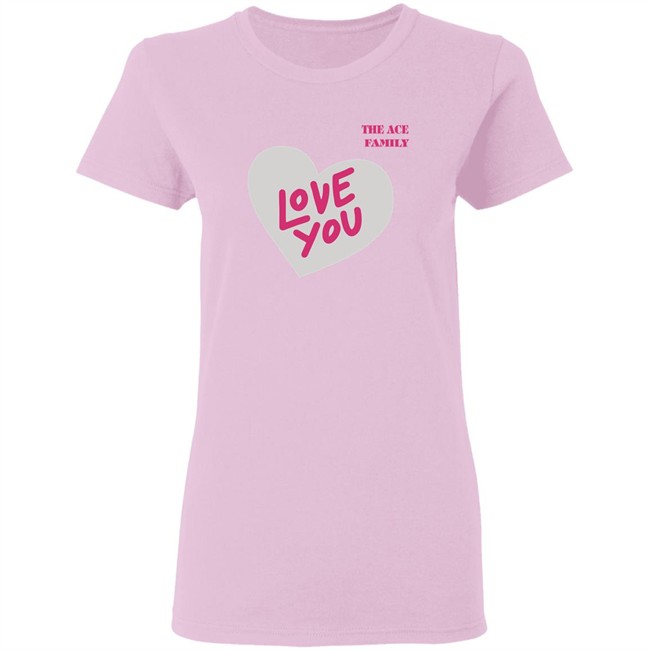 Shop Ace Family Love You Hoodie Love You Shop Ace Family Pink Hooded Sweatshirt Shop Ace Family Love You Hoodie Love You Shop Ace Family Pink Hooded Sweatshirt