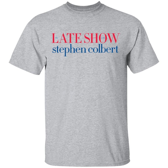 The Late Show With Stephen Colbert White Shirt The Late Show With Stephen Colbert White Shirt