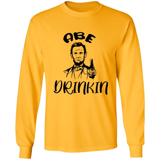 Abe Drinkin Shirt Abraham Drinkin Grey T Shirt Abe Drinkin Shirt Abraham Drinkin Grey T Shirt