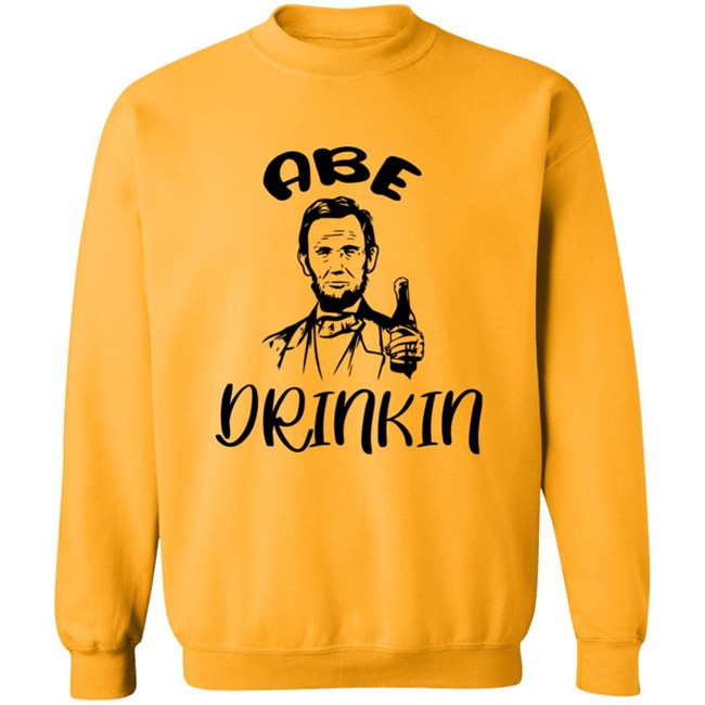 Abe Drinkin Shirt Abraham Drinkin Grey T Shirt Abe Drinkin Shirt Abraham Drinkin Grey T Shirt
