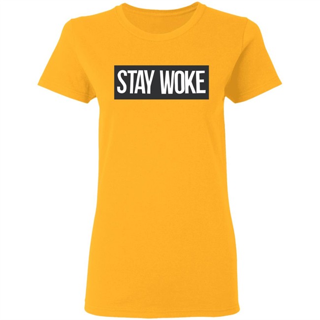Stay Woke Conscious Streetwear White Shirt Stay Woke Conscious Streetwear White Shirt