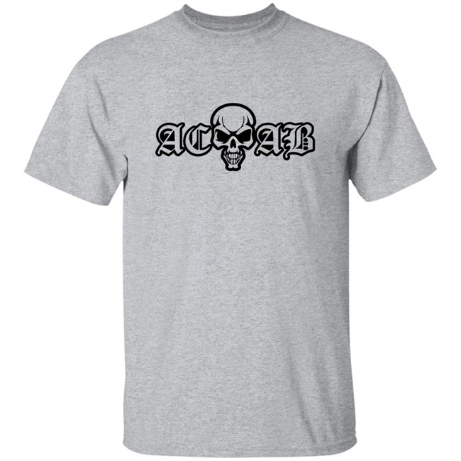 Acab Shirt Acab Skull White T Shirt Acab Shirt Acab Skull White T Shirt