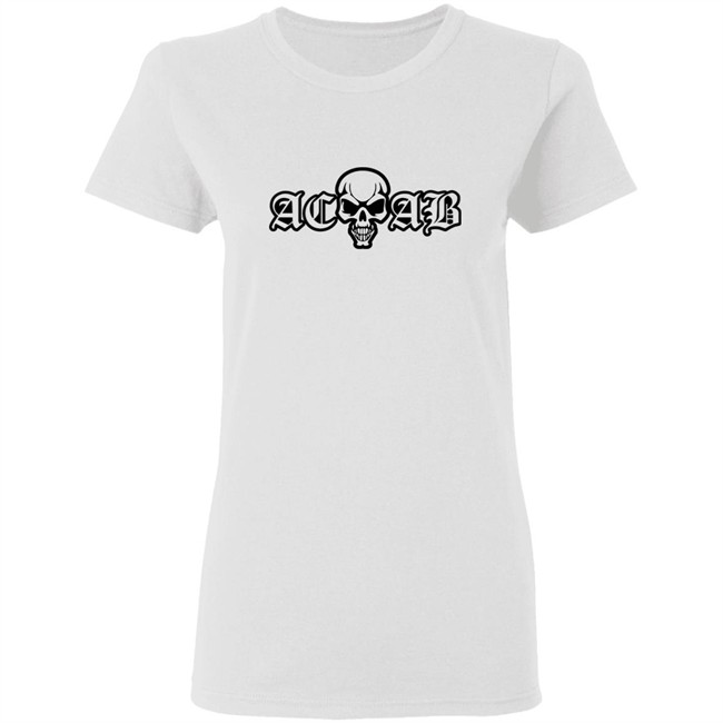 Acab Shirt Acab Skull White T Shirt Acab Shirt Acab Skull White T Shirt