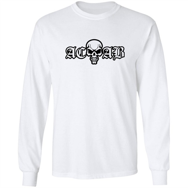Acab Shirt Acab Skull White T Shirt Acab Shirt Acab Skull White T Shirt