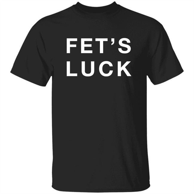 Danny Duncan Fet's Luck Hoodie Fet's Luck Danny Duncan Black Hooded Sweatshirt