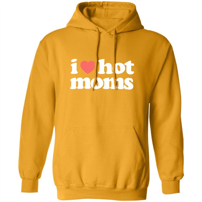 Danny Duncan I Heart Moms Hoodie I Heart Moms Danny Duncan Gold Hooded Sweatshirt Danny Duncan I Heart Moms Hoodie I Heart Moms Danny Duncan Gold Hooded Sweatshirt