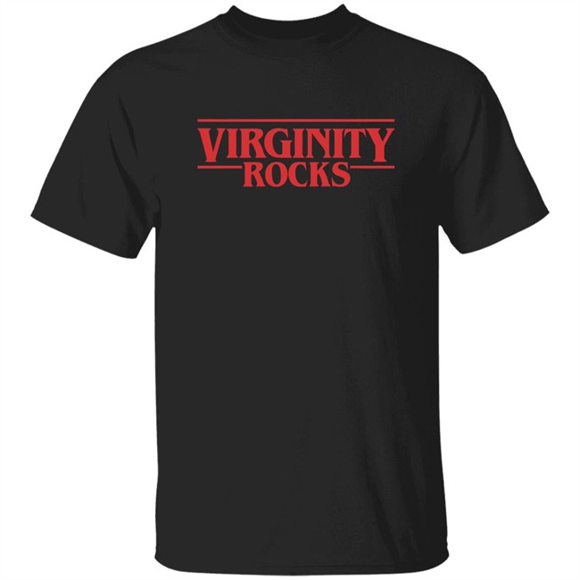 Danny Duncan Virginity Rocks Strange Shirt Virginity Rocks Strange Danny Duncan Black T Shirt