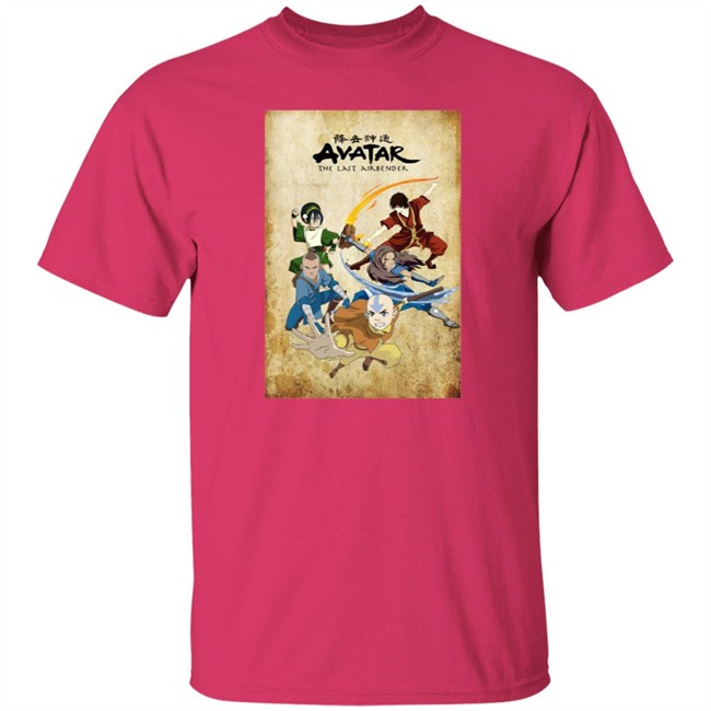 Avatar The Last Airbender Shirt Aang Katara Toph Beifong Sokka Zuko Avatar The Last Airbender Poster T Shirts Avatar The Last Airbender Shirt Aang Katara Toph Beifong Sokka Zuko Avatar The Last Airbender Poster T Shirts