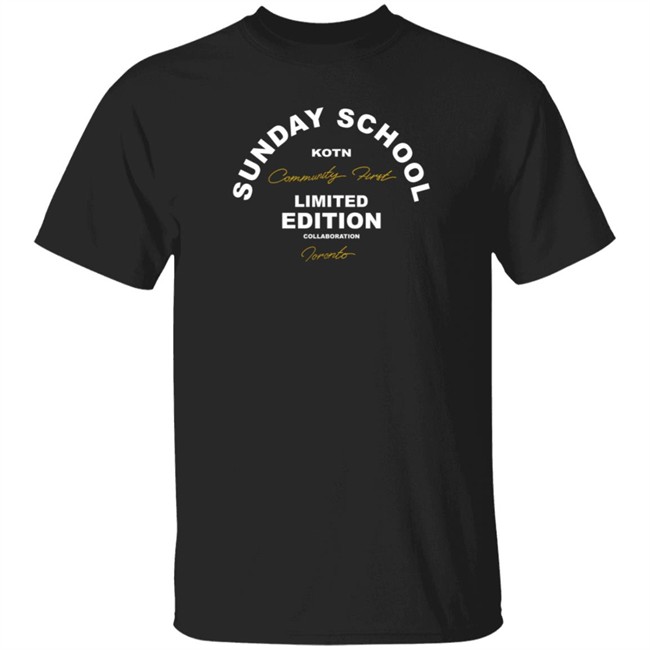 Sunday School Merch A Sunday School x Kotn
