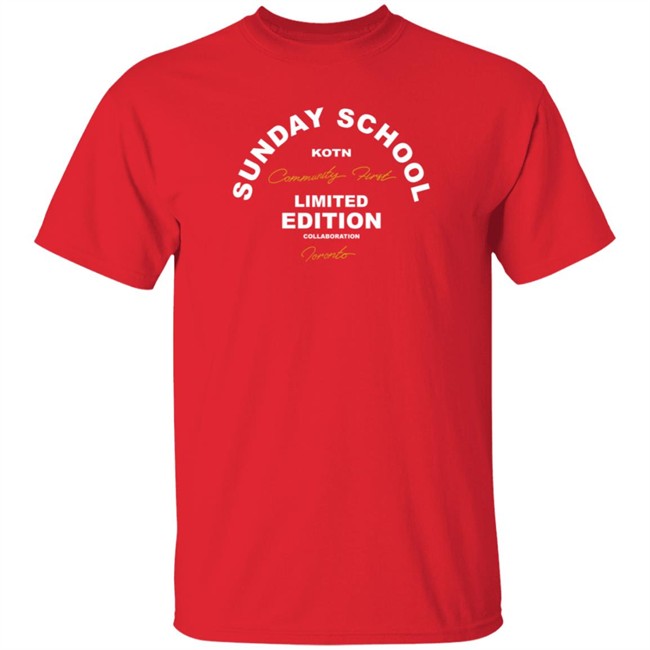 Sunday School Merch A Sunday School x Kotn Sunday School Merch A Sunday School x Kotn