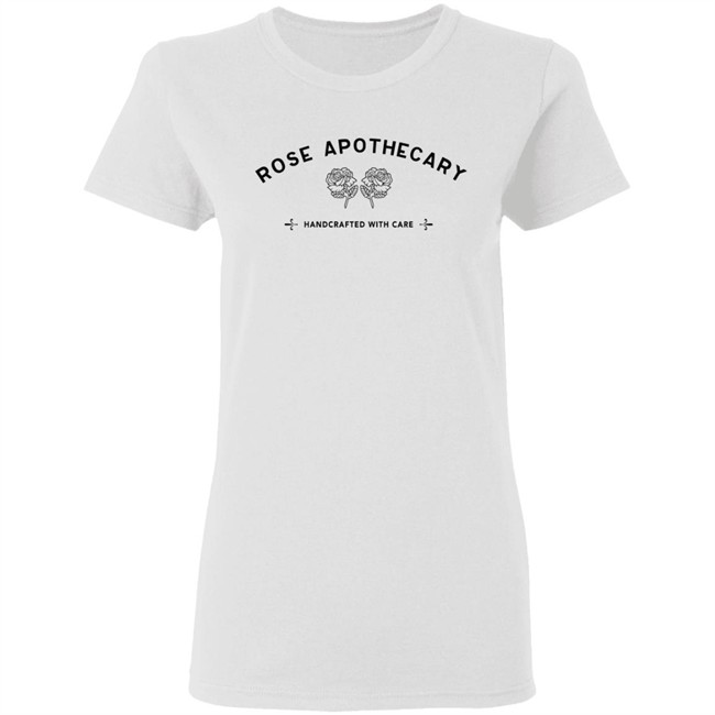 Schitt’s Creek Rose Apothecary tee White Shirt Schitt’s Creek Rose Apothecary tee White Shirt