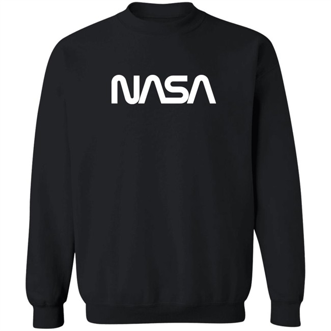 Nasa Black Worm Hoodie Black Worm Nasa Hooded Sweatshirt Nasa Black Worm Hoodie Black Worm Nasa Hooded Sweatshirt