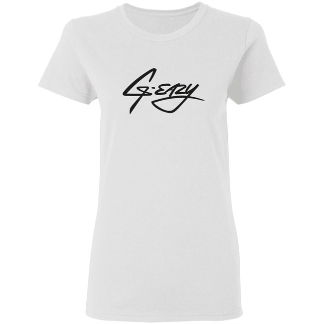 G Eazy Signature T Shirt Signature G Eazy White Shirts G Eazy Signature T Shirt Signature G Eazy White Shirts