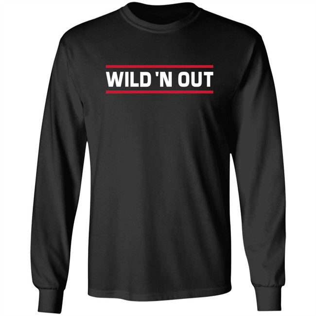 Mtvshop Wild 'N Out Lined Logo T Shirt Wild 'N Out Lined Logo Mtvshop Black Shirts Mtvshop Wild 'N Out Lined Logo T Shirt Wild 'N Out Lined Logo Mtvshop Black Shirts