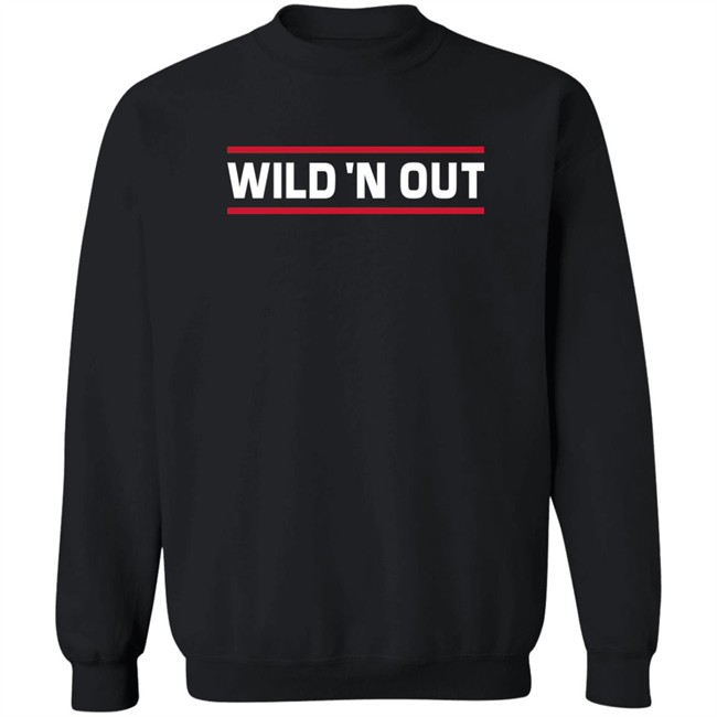 Mtvshop Wild 'N Out Lined Logo T Shirt Wild 'N Out Lined Logo Mtvshop Black Shirts Mtvshop Wild 'N Out Lined Logo T Shirt Wild 'N Out Lined Logo Mtvshop Black Shirts