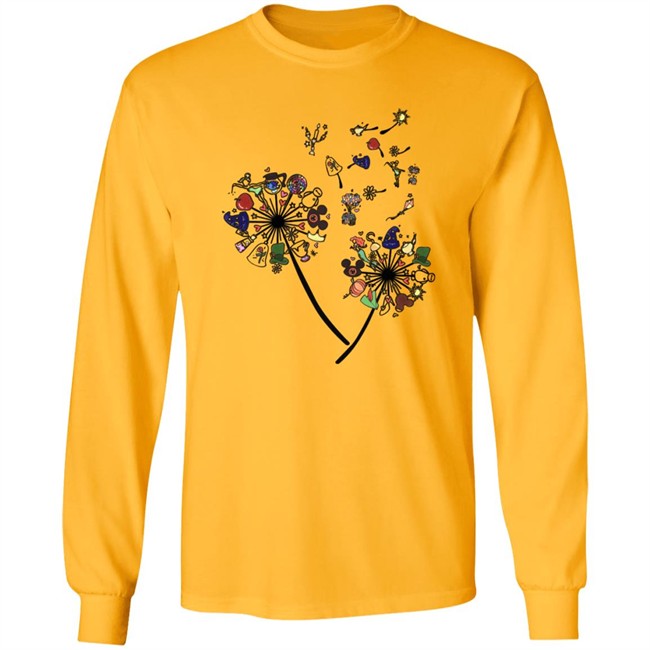Wine Dandelion Shirt Wine Dandelion Shirt