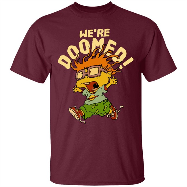 Chuckie Rugrats We're Doomed Cartoon Shirt Finstet Chuckie Rugrats We're Doomed Cartoon Shirt Finstet
