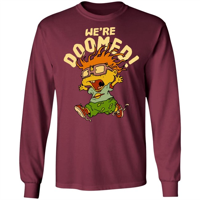 Chuckie Rugrats We're Doomed Cartoon Shirt Finstet Chuckie Rugrats We're Doomed Cartoon Shirt Finstet