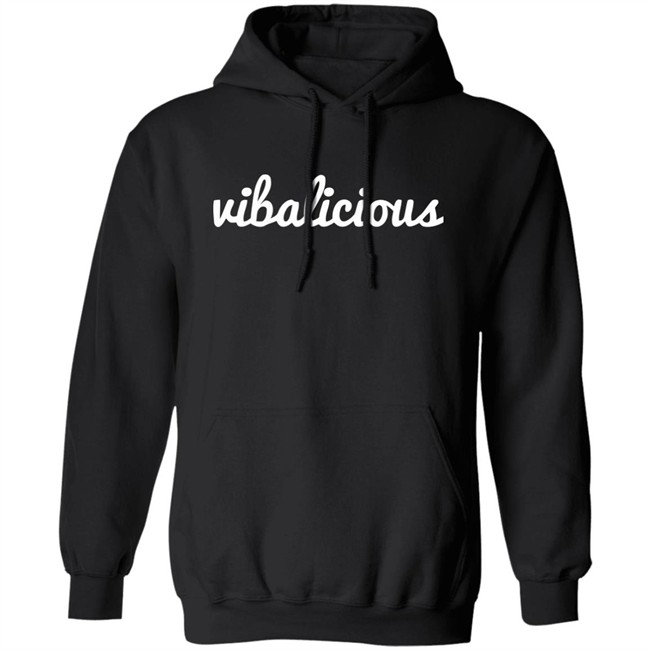 Bonfire Vibalicious Hoodie Vibalicious Bonfire Black Hooded Sweatshirt