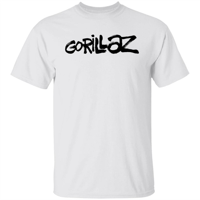 Gorillaz Brushed Font T Shirt Brushed Font Gorillaz Pink Shirts Gorillaz Brushed Font T Shirt Brushed Font Gorillaz Pink Shirts