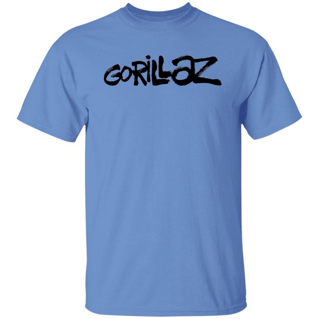 Gorillaz Brushed Font T Shirt Brushed Font Gorillaz Pink Shirts Gorillaz Brushed Font T Shirt Brushed Font Gorillaz Pink Shirts