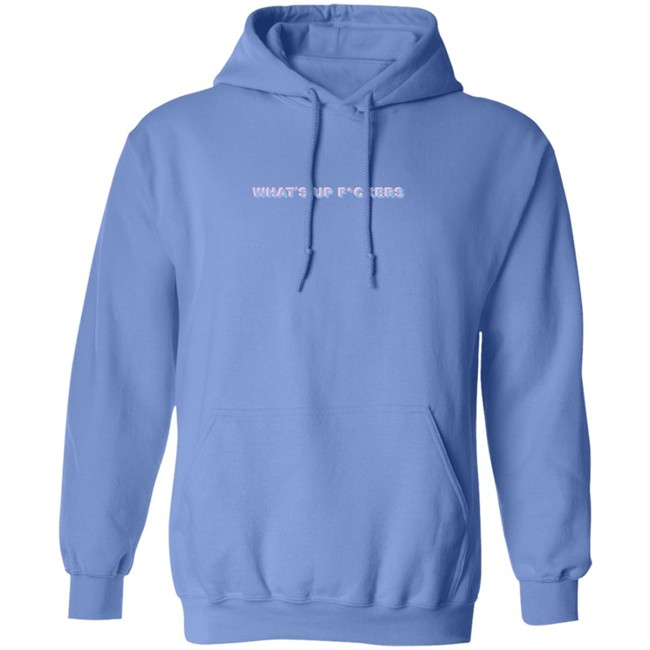 Sadie Crowell Merch What's Up White Hoodie Sadie Crowell Merch What's Up White Hoodie
