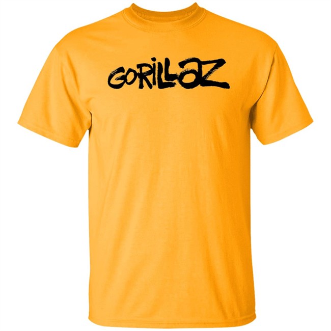 Gorillaz Brushed Font T Shirt Brushed Font Gorillaz Pink Shirts Gorillaz Brushed Font T Shirt Brushed Font Gorillaz Pink Shirts
