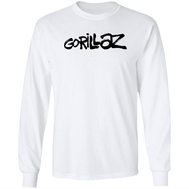 Gorillaz Brushed Font T Shirt Brushed Font Gorillaz Pink Shirts Gorillaz Brushed Font T Shirt Brushed Font Gorillaz Pink Shirts