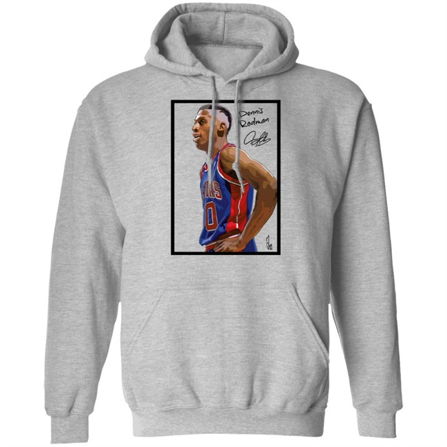Dennis Rodman Bad Boy Basketball Pictions 10 White Shirt Dennis Rodman Bad Boy Basketball Pictions 10 White Shirt