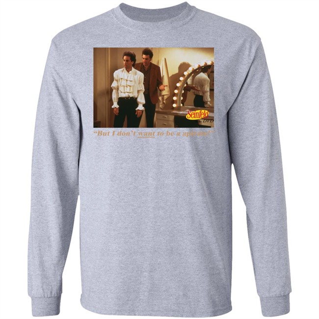Vintage 1994 Seinfeld The Puffy Audio DVD But I Don't want to be a apirate White T Shirt Vintage 1994 Seinfeld The Puffy Audio DVD But I Don't want to be a apirate White T Shirt