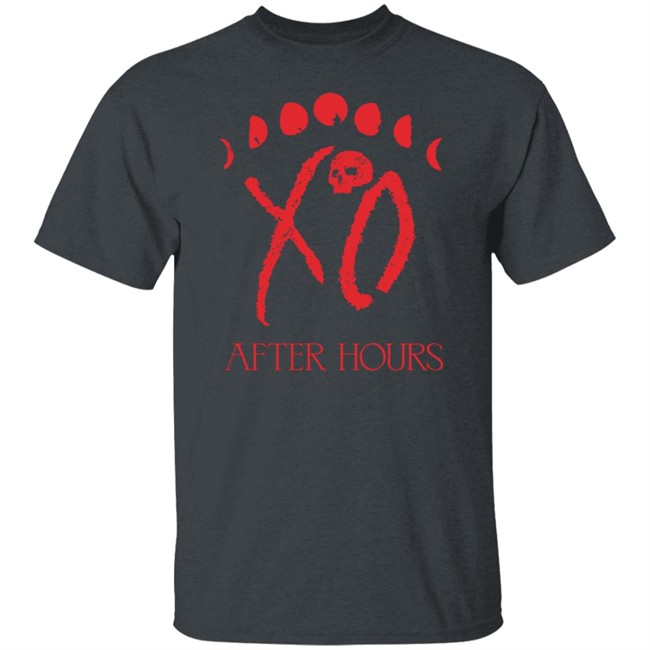 The Weeknd Merch Xo Logo Moon Phase Tee The Weeknd Merch Xo Logo Moon Phase Tee