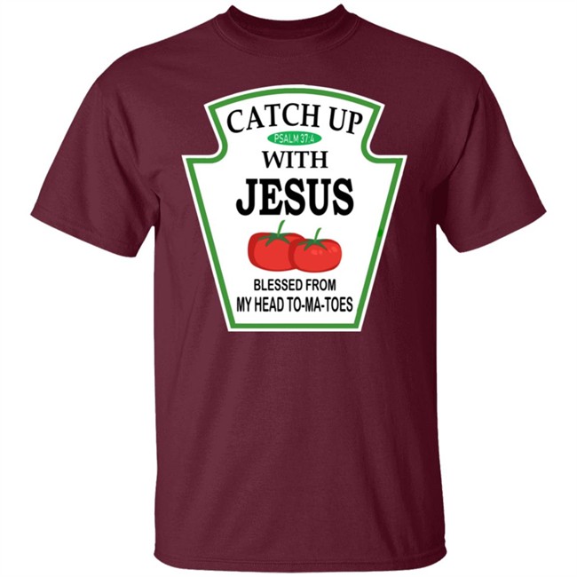 Catch Up With Jesus Hoodie Funny Religious T Shirt NWT Catch Up With Jesus Hoodie Funny Religious T Shirt NWT