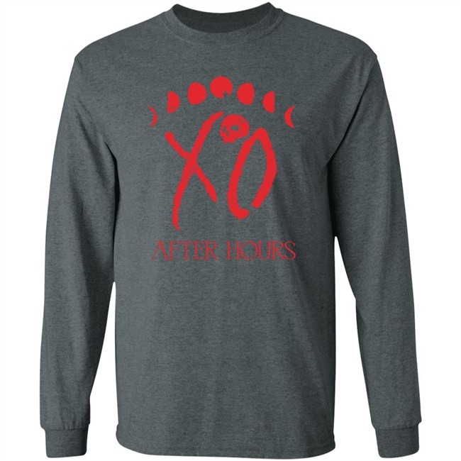 The Weeknd Merch Xo Logo Moon Phase Tee The Weeknd Merch Xo Logo Moon Phase Tee