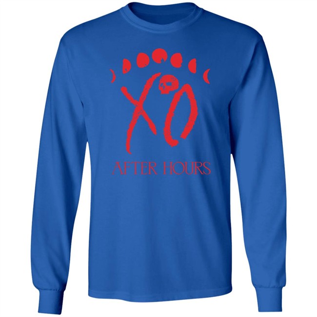The Weeknd Merch Xo Logo Moon Phase Tee The Weeknd Merch Xo Logo Moon Phase Tee