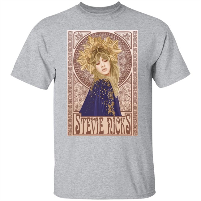 Stevie Nicks T Shirt Mucha Art Nouveau Stevie Nicks T Shirt Mucha Art Nouveau