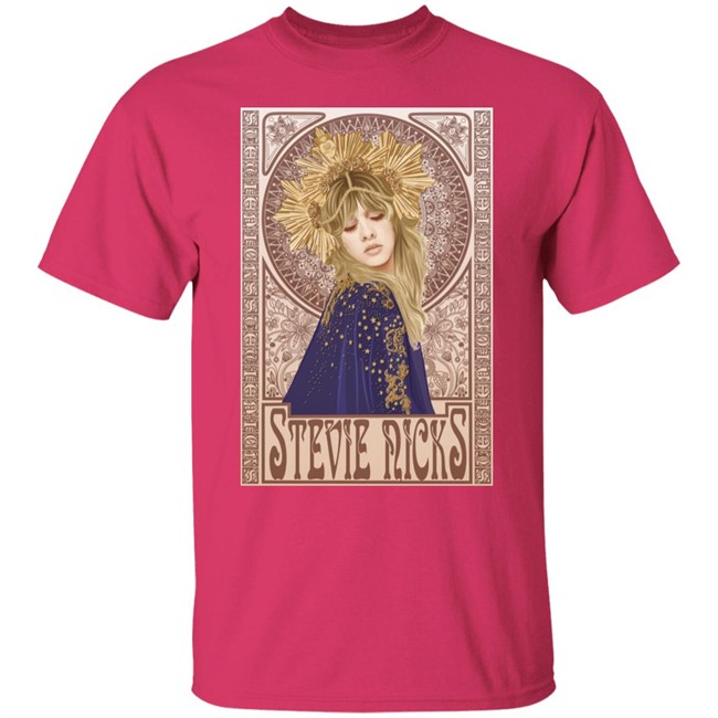 Stevie Nicks T Shirt Mucha Art Nouveau Stevie Nicks T Shirt Mucha Art Nouveau