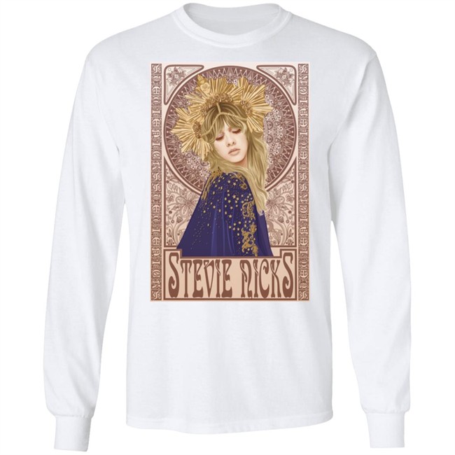 Stevie Nicks T Shirt Mucha Art Nouveau Stevie Nicks T Shirt Mucha Art Nouveau