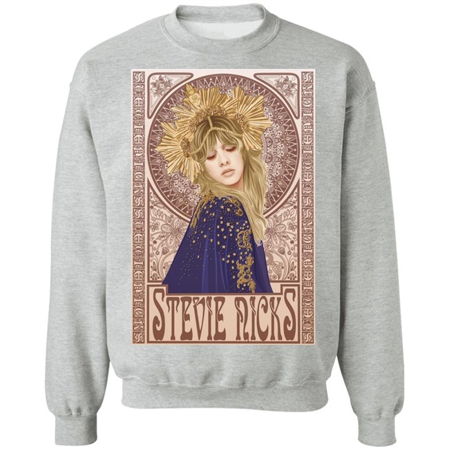 Stevie Nicks T Shirt Mucha Art Nouveau Stevie Nicks T Shirt Mucha Art Nouveau