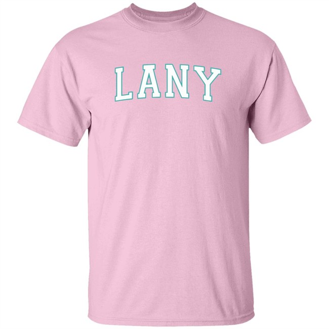 Lany Varsity Hoodie Varsity Lany Pink Hooded Sweatshirt Lany Varsity Hoodie Varsity Lany Pink Hooded Sweatshirt