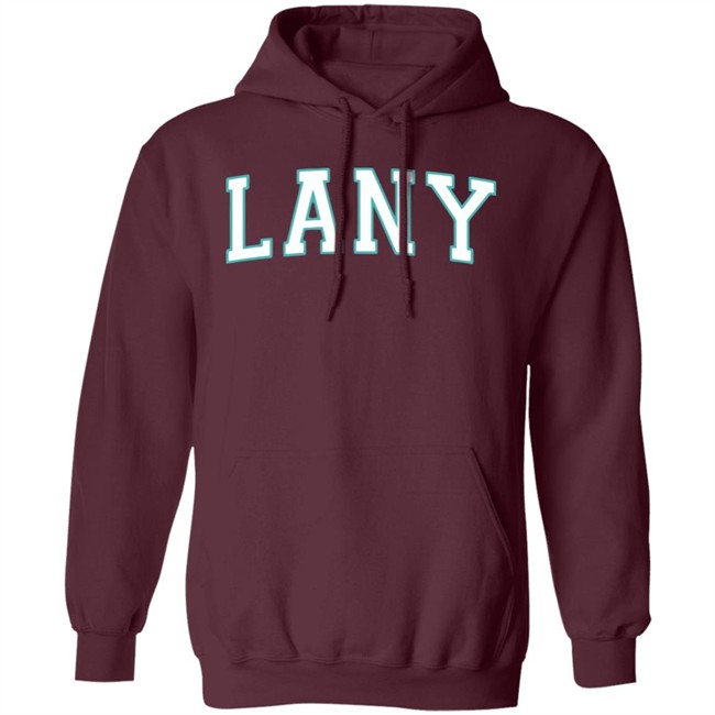 Lany Varsity Hoodie Varsity Lany Pink Hooded Sweatshirt Lany Varsity Hoodie Varsity Lany Pink Hooded Sweatshirt
