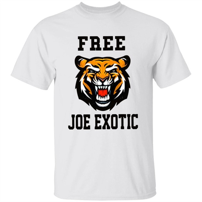 Free Joe Exotic petition 80s net worth 2020 T Shirt Tiger King svg shirt amazon joe exotic socks white shirts If My Favorite Pop Idol Made It to the Budokan, I Would Die Famous Words T-shirt B Kumasa White shirts