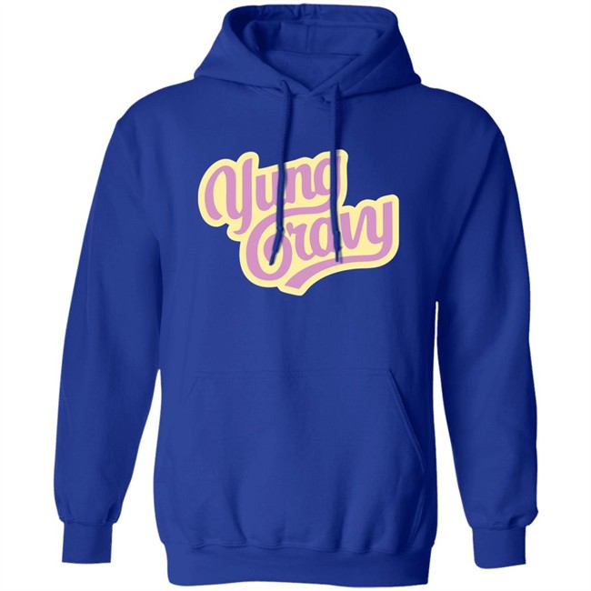 Creamium Yung Gravy Hoodie Yung Gravy Creamium Blue Hooded Sweatshirt Creamium Yung Gravy Hoodie Yung Gravy Creamium Blue Hooded Sweatshirt