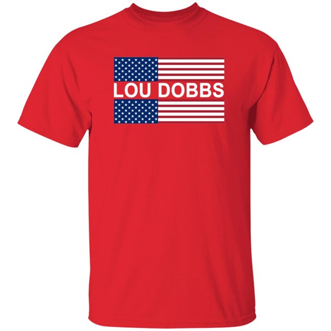 Lou Dobbs Classic T Shirt Lou Dobbs Classic T Shirt