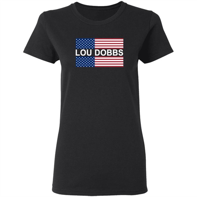 Lou Dobbs Classic T Shirt Lou Dobbs Classic T Shirt
