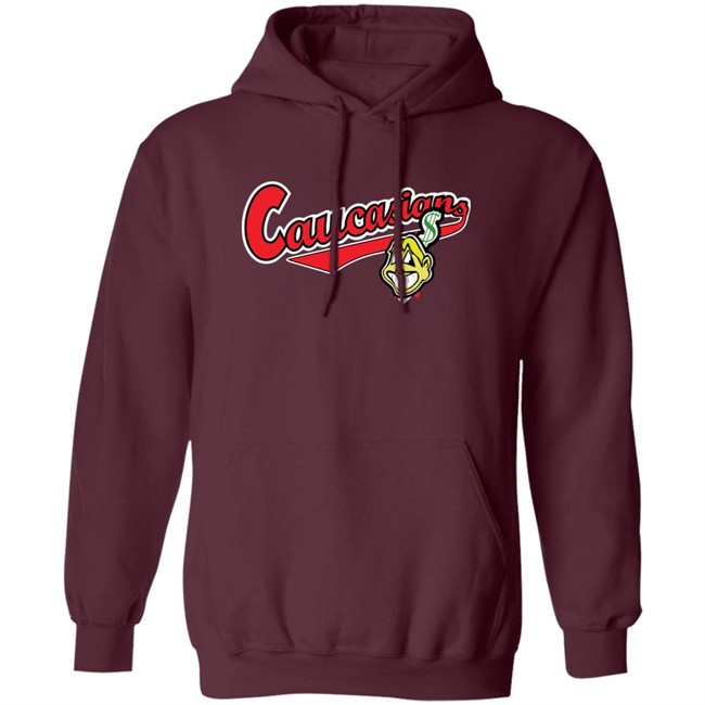 Caucasians T Shirt Cleveland Caucasians Mascot Navy T Shirt Caucasians T Shirt Cleveland Caucasians Mascot Navy T Shirt