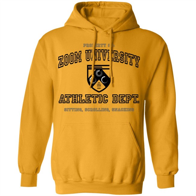 Property Of Zoom University Athletic Dept Sitting Scrolling Snacking Shirt Property Of Zoom University Athletic Dept Sitting Scrolling Snacking Shirt