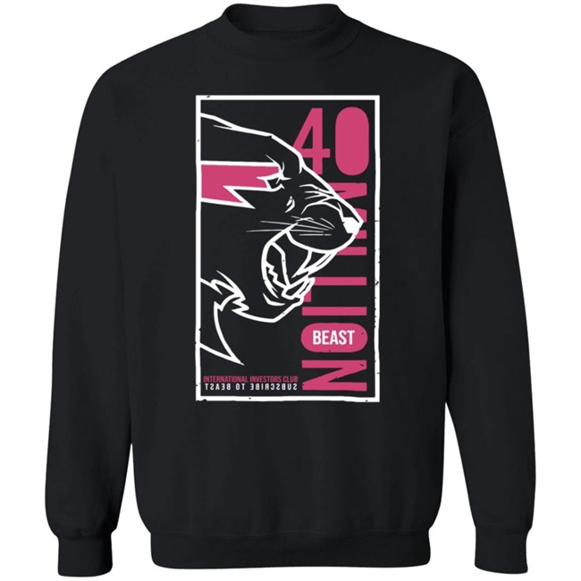Mr Beast Merch 40 Million Shirt Mr Beast Merch 40 Million Shirt