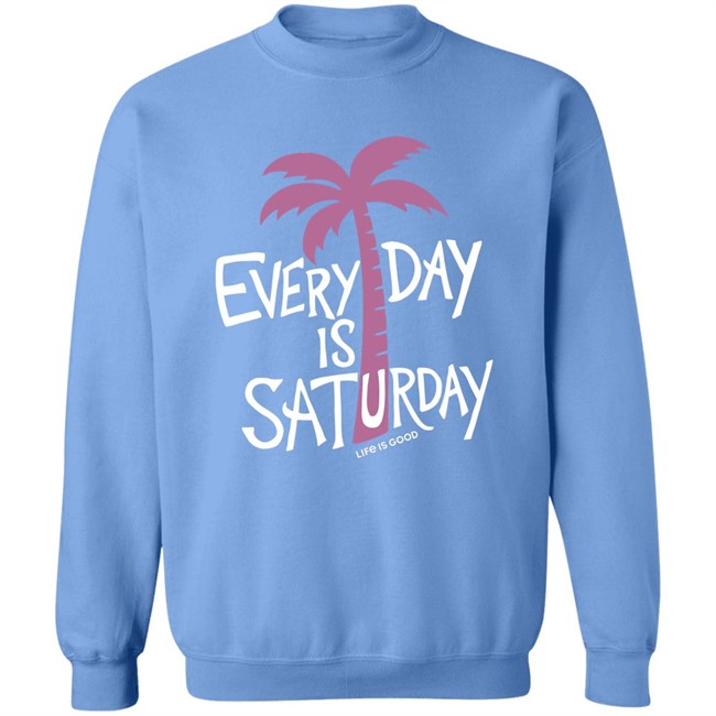 Life Is Good Every Day is Saturday Cool Shirt Every Day is Saturday Cool Life Is Good Blue T Shirt Life Is Good Every Day is Saturday Cool Shirt Every Day is Saturday Cool Life Is Good Blue T Shirt